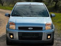 Gebraucht Ford Fusion 101 PS (74 kW) 2006 Blau Kleinwagen