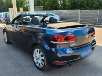 Gebraucht VW Golf Cabriolet Exclusive 105 PS (77 kW) 2012 Blau Cabrio