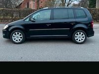 Gebraucht VW Touran 105 PS (77 kW) 2008 Schwarz Van / Kleinbus