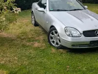 Gebraucht Mercedes SLK230 193 PS (141 kW) 1997 Silber Cabrio