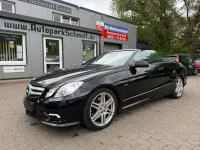 Usata Mercedes E250 AMG 204 CV (150 kW) 2011 Nero Cabrio