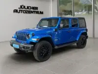 Gebraucht Jeep Wrangler Unlimited Sahara 381 PS (280 kW) 2022 Blau SUV