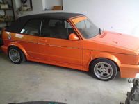 Gebraucht VW Golf Cabriolet 105 PS (77 kW) 1991 Orange Cabrio
