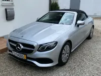 Second-hand Mercedes E200 184 CP (135 kW) 2018 Argintiu Cabrio