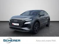 Gebraucht Audi Q4 Sportback e-tron Advanced Plus 150 kW (204 PS) 2023 Taifungrau metallic (metallic) SUV