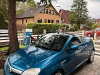 Gebraucht Opel Tigra 90 PS (66 kW) 2007 Blau Cabrio