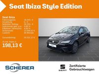 Gebraucht Seat Ibiza Style 116 PS (85 kW) 2024 Midnight schwarz metallic (metallic) Kleinwagen