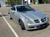 Gebraucht Mercedes SLK200 163 PS (119 kW) 2007 Silber Cabrio