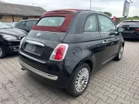 Gebraucht Fiat 500C 101 PS (74 kW) 2011 Schwarz Cabrio