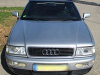 gebraucht Audi 80 Cabriolet 1.8 L,125PS 2.Hd. silber Leder