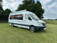 Gebraucht Mercedes Sprinter 184 PS (135 kW) 2009 Weiß Van