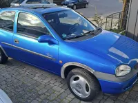 Gebraucht Opel Corsa 54 PS (39 kW) 1997 Blau Kleinwagen