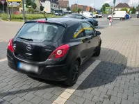 Gebraucht Opel Corsa 60 PS (44 kW) 2009 Schwarz Kleinwagen