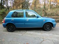 Gebraucht Nissan Micra 82 PS (60 kW) 2000 Blau metallic Kleinwagen