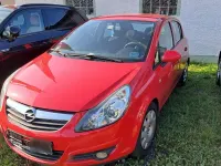 Gebraucht Opel Corsa 75 PS (55 kW) 2008 Rot Kleinwagen