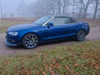 Usata Audi A5 Cabriolet S-Line 245 CV (180 kW) 2013 Blu Cabrio