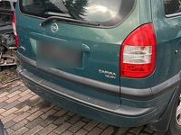 Gebraucht Opel Zafira 2002 Grün Van / Kleinbus