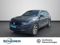 Gebraucht VW Tiguan Active 150 PS (110 kW) 2022 Delfingrau metallic (metallic) SUV