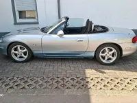 Gebraucht Mazda MX5 110 PS (80 kW) 2003 Silber Cabrio