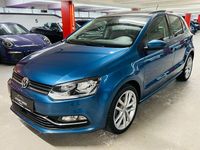 Gebraucht VW Polo Highline 110 PS (80 kW) 2016 Blau Kleinwagen