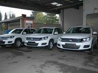 Gebraucht VW Tiguan Trendline 125 PS (91 kW) 2015 Weiß SUV