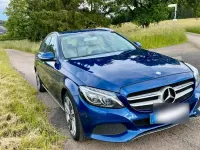 Gebraucht Mercedes 220 170 PS (125 kW) 2016 Blau Kombi