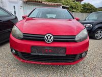 Gebraucht VW Golf VI Trendline 80 PS (58 kW) 2010 Rot Kleinwagen