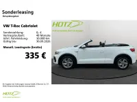 Gebraucht VW T-Roc Cabriolet R-line 150 PS (110 kW) 2025 Weiß Cabrio