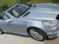 Gebraucht Mercedes SLK55 AMG AMG 360 PS (264 kW) 2005 Silber Cabrio
