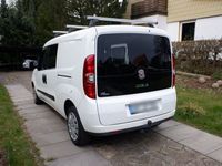 gebraucht Fiat Doblò Maxi weiß L2 EZ 2012 | Camping Umbau + Bett +AHK