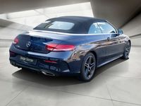 Gebraucht Mercedes C180 AMG line Plus 156 PS (114 kW) 2024 Blau Cabrio
