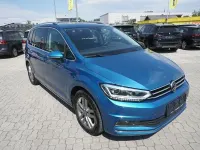 Gebraucht VW Touran Highline 150 PS (110 kW) 2022 Blau Van / Kleinbus