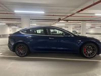 Gebraucht Tesla Model 3 Performance 377 kW (513 PS) 2019 Blau Limousine