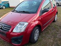 Gebraucht Citroën C2 60 PS (44 kW) 2008 Rot Kleinwagen