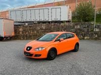 Usata Seat Leon 102 CV (75 kW) 2008 Arancione Utilitaria