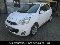 Gebraucht Nissan Micra Acenta 80 PS (58 kW) 2016 Weiß Kleinwagen