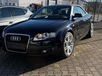 Gebraucht Audi A4 Cabriolet S-line plus 232 PS (170 kW) 2008 Schwarz Cabrio
