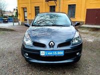 Gebraucht Renault Clio II Dynamique 75 PS (55 kW) 2008 B66  graphit schwarz metallic (metallic) Limousine