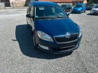 Gebraucht Skoda Roomster Plus Edition 86 PS (63 kW) 2013 Blau Van / Kleinbus