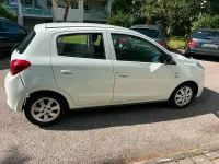 Gebraucht Mitsubishi Space Star 87 PS (63 kW) 2018 Weiß Kleinwagen