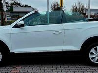 Gebraucht VW T-Roc Cabriolet 150 PS (110 kW) 2021 Weiß Cabrio