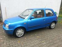 Gebraucht Nissan Micra 54 PS (39 kW) 1999 Blau metallic Kleinwagen
