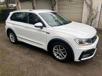 Gebraucht VW Tiguan R-line 150 PS (110 kW) 2018 Weiß SUV