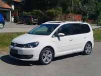 Gebraucht VW Touran Life 105 PS (77 kW) 2013 Weiß Van / Kleinbus