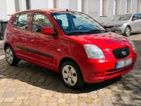 Gebraucht Kia Picanto 65 PS (47 kW) 2008 Rot Kleinwagen