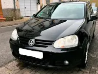 Gebraucht VW Golf VI United 122 PS (89 kW) 2008 Schwarz Kleinwagen
