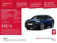 Gebraucht Audi Q4 Sportback e-tron S-Line 150 kW (204 PS) 2023 Navarrablau metallic SUV