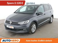 Gebraucht VW Touran Highline 150 PS (110 kW) 2018 Grau Van / Kleinbus