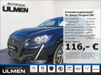 Gebraucht Peugeot 208 Active 101 PS (74 kW) 2023 Schwarz Kleinwagen