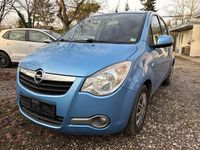 Gebraucht Opel Agila Edition 68 PS (50 kW) 2012 Blau Kleinwagen